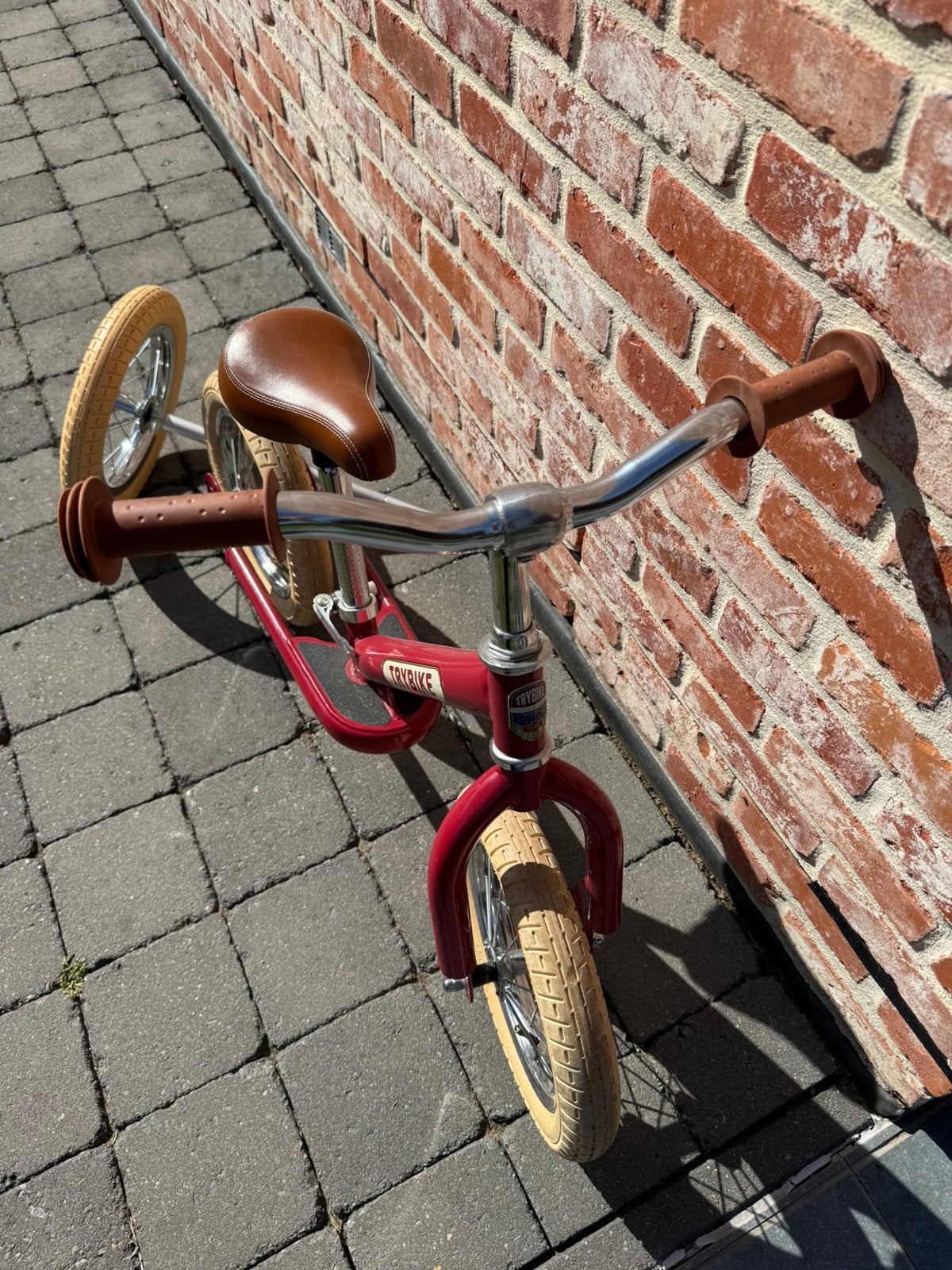 Trybike met extra wiel kleuters, Ophalen, Zo goed als nieuw