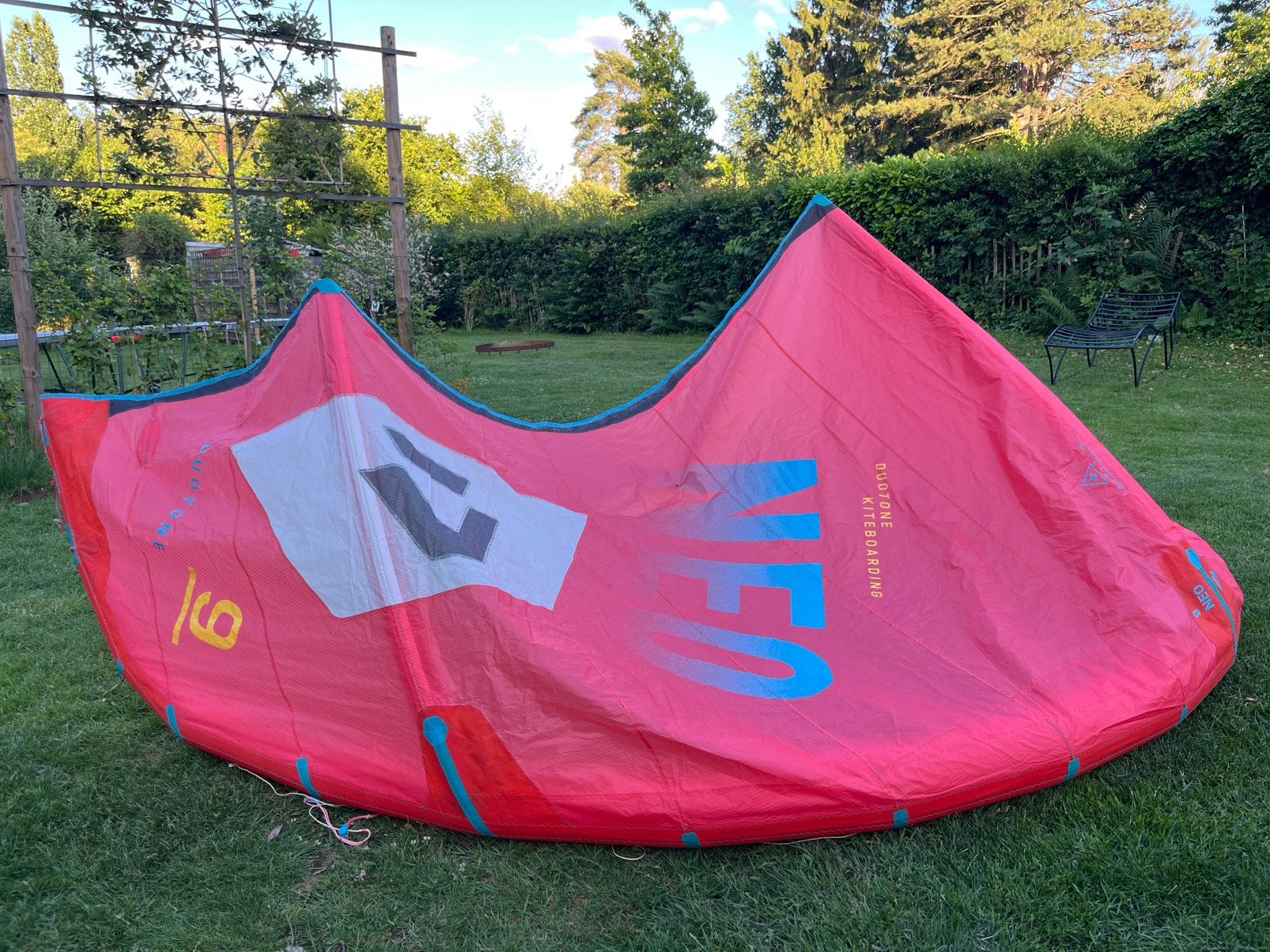 Aile de kite Duotone Neo 9m 2020, Sports nautiques & Bateaux, Kitesurf, Enlèvement, Kite