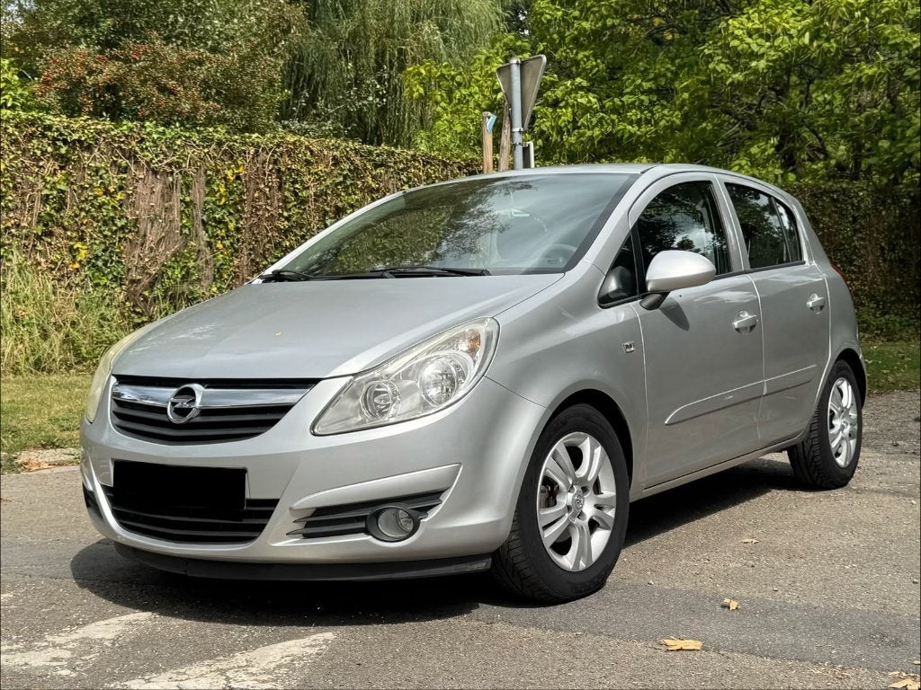 Opel Corsa 1.2 Essence – 96.797 km – Garantie 12M – CT OK, Argent ou Gris, Achat, 139 g/km, Alarme