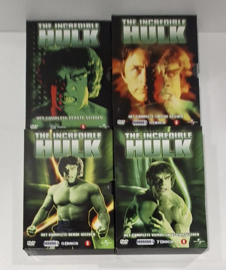 the Incredible Hulk complete serie 1-5, Cd's en Dvd's, Ophalen of Verzenden