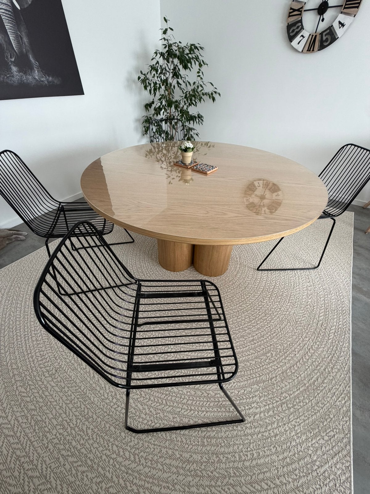 4 chaises Maison du Monde, Enlèvement, Utilisé, Métal, Quatre