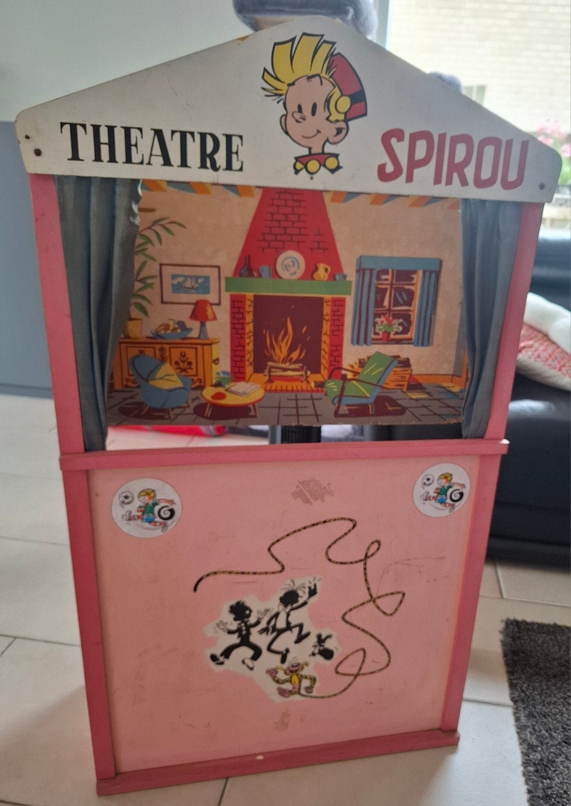 Spectacle de marionnettes Spirou/RobbeDoes, Livres, BD, Enlèvement ou Envoi