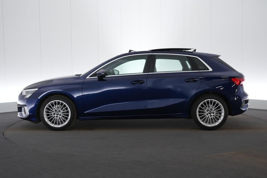 (2BQC786) AUDI A3 SPORTBACK, Adaptive Cruise Control, Blauw, Bedrijf, 5 zetels