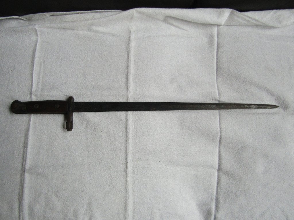 Superbe baïonnette belge Modèle 1916, "Gendarmerie", Collections, Enlèvement ou Envoi, Gendarmerie, Couteau ou Poignard
