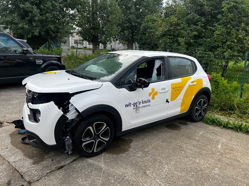 citroen c3 met 55000 km motor ok bouwjaar 2021, Auto's, Voorwielaandrijving, Stof, Euro 6, 1199 cc