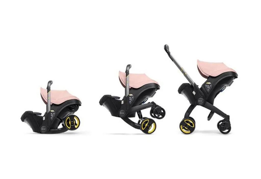 Pousette doona rose  3 in 1, Enlèvement, Comme neuf, Poussette, Autres marques