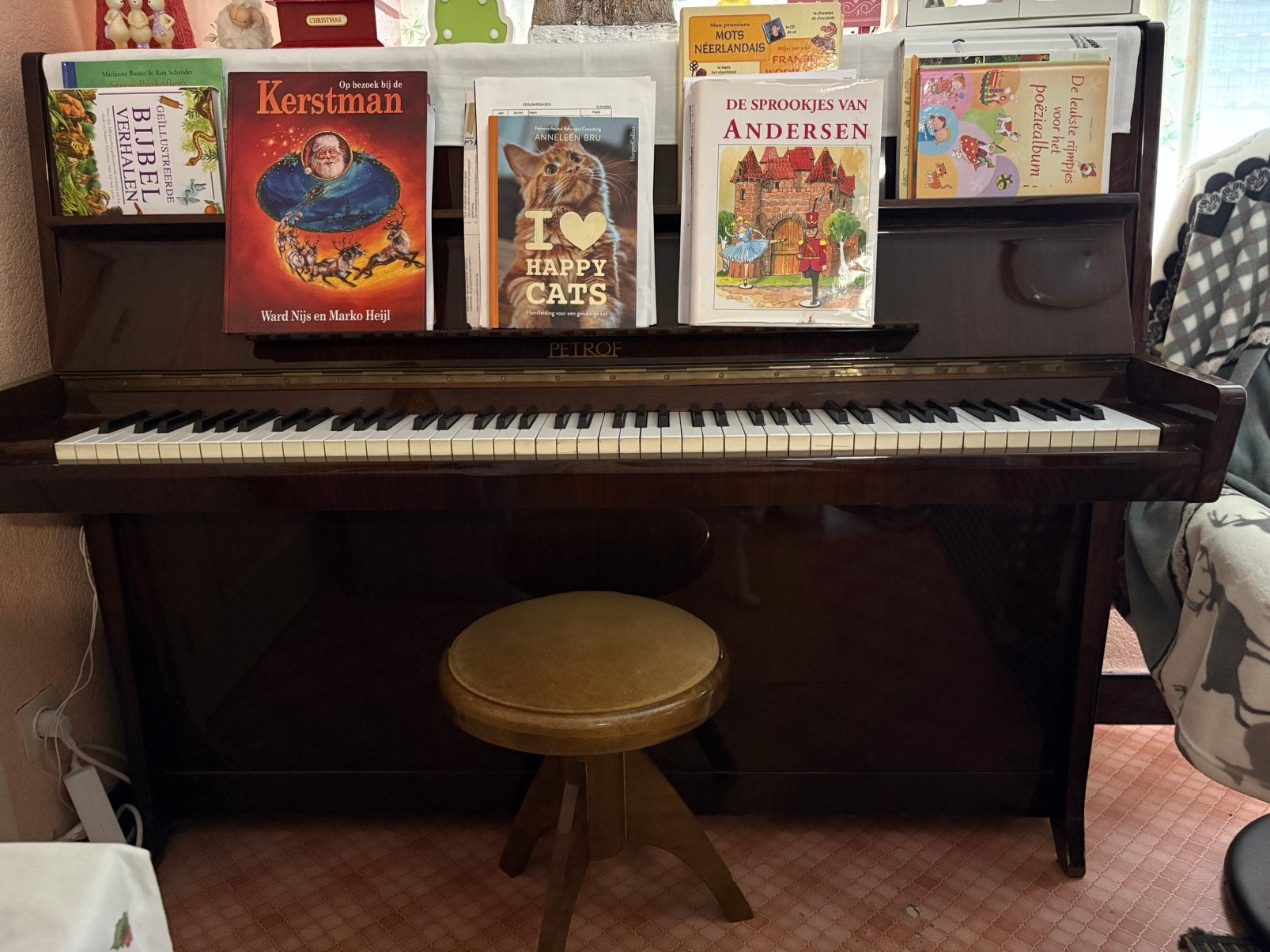 Piano PETROF II, Musique & Instruments, Pianos, Enlèvement, Comme neuf, Piano
