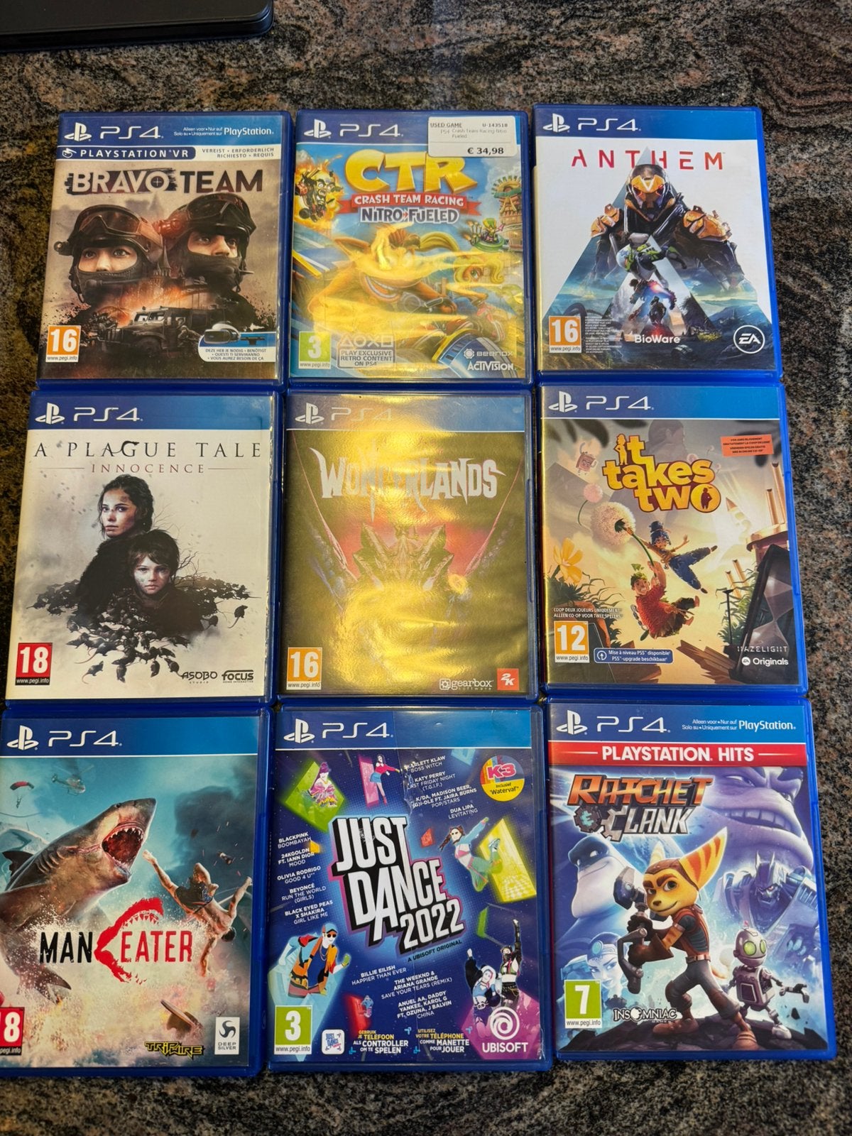 Ps4 games, Games en Spelcomputers, Games | Sony PlayStation 4, Zo goed als nieuw, Ophalen of Verzenden