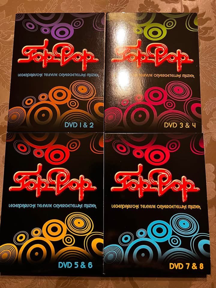 4 dubbel dvd’s van Toppop, Ophalen of Verzenden, Zo goed als nieuw
