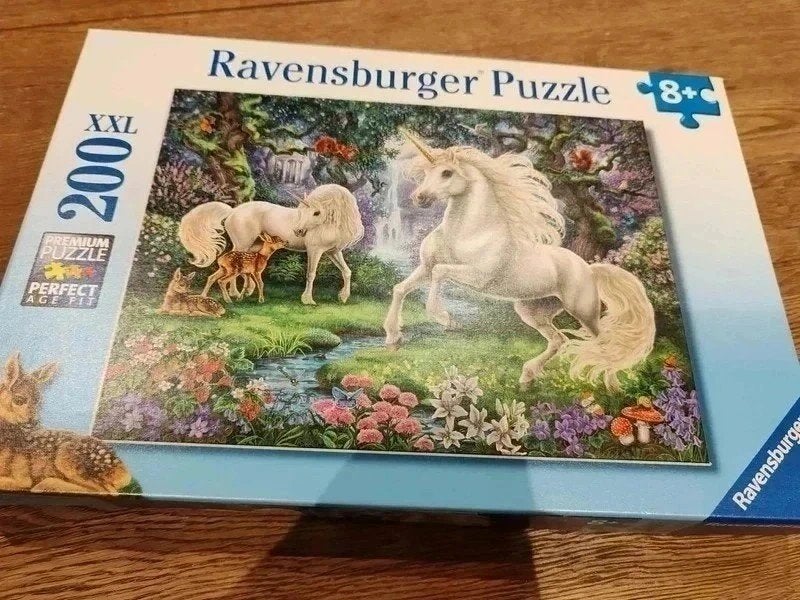 Puzzel unicorn, Kinderen en Baby's, Ophalen of Verzenden, Meer dan 50 stukjes, Zo goed als nieuw, 6 jaar of ouder