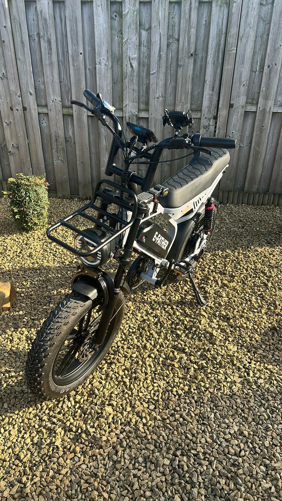 Fatbike efather S20, Ophalen, Zo goed als nieuw, 50 km per accu of meer, Overige merken