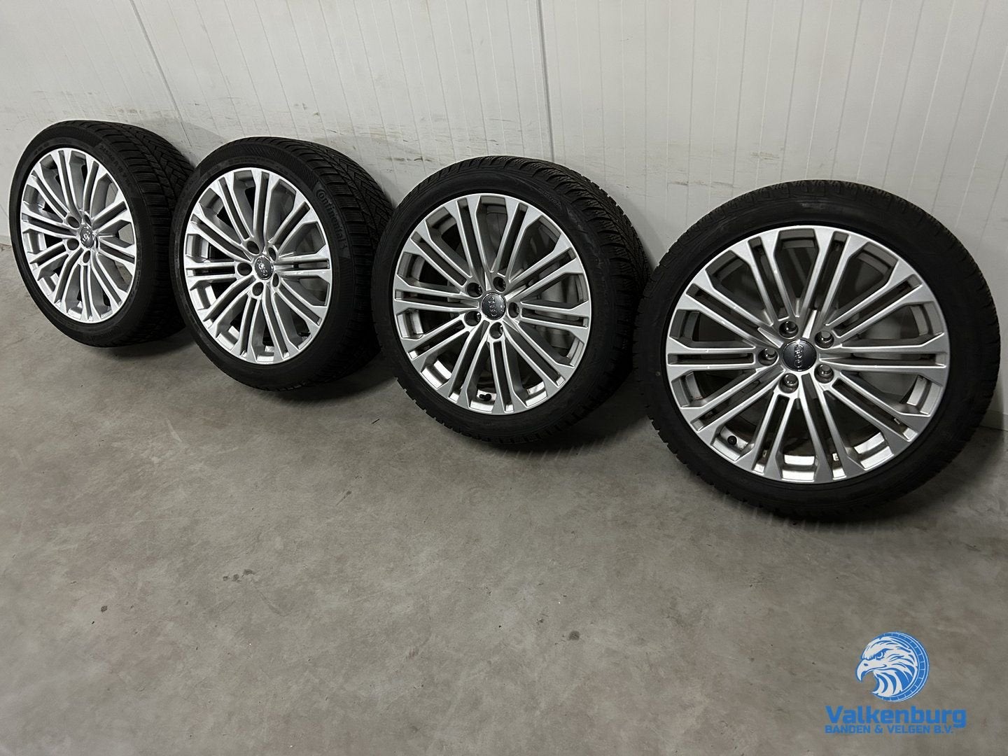 6mm! Originele Audi A5 B9 8W 18 inch velgen 5x112 winterband, Auto-onderdelen, Banden en Velgen, Banden en Velgen, Winterbanden