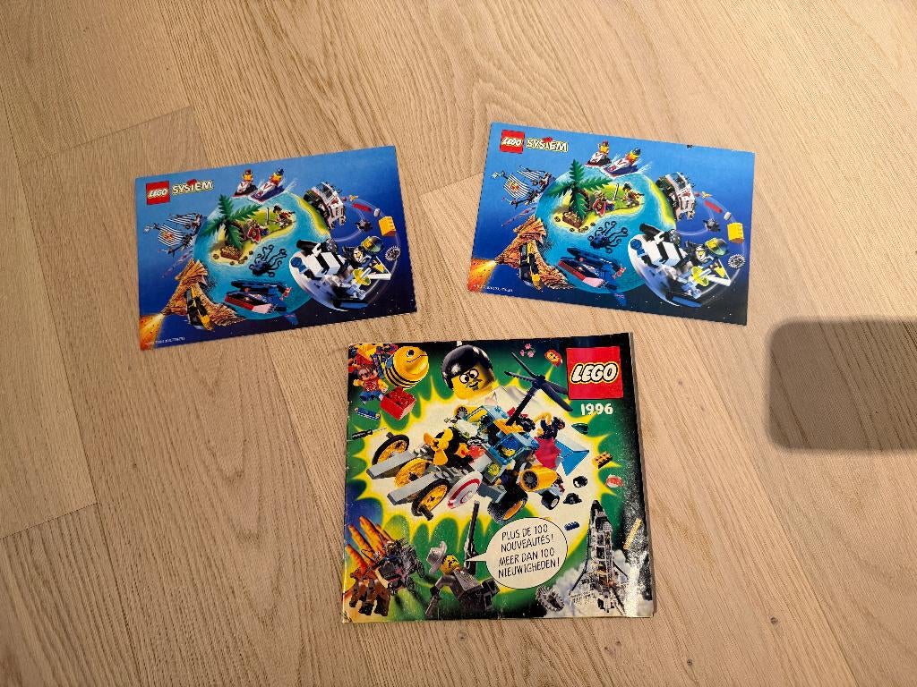 Verschillende Lego folders 1996 - 2018, Ophalen, Gebruikt, Lego