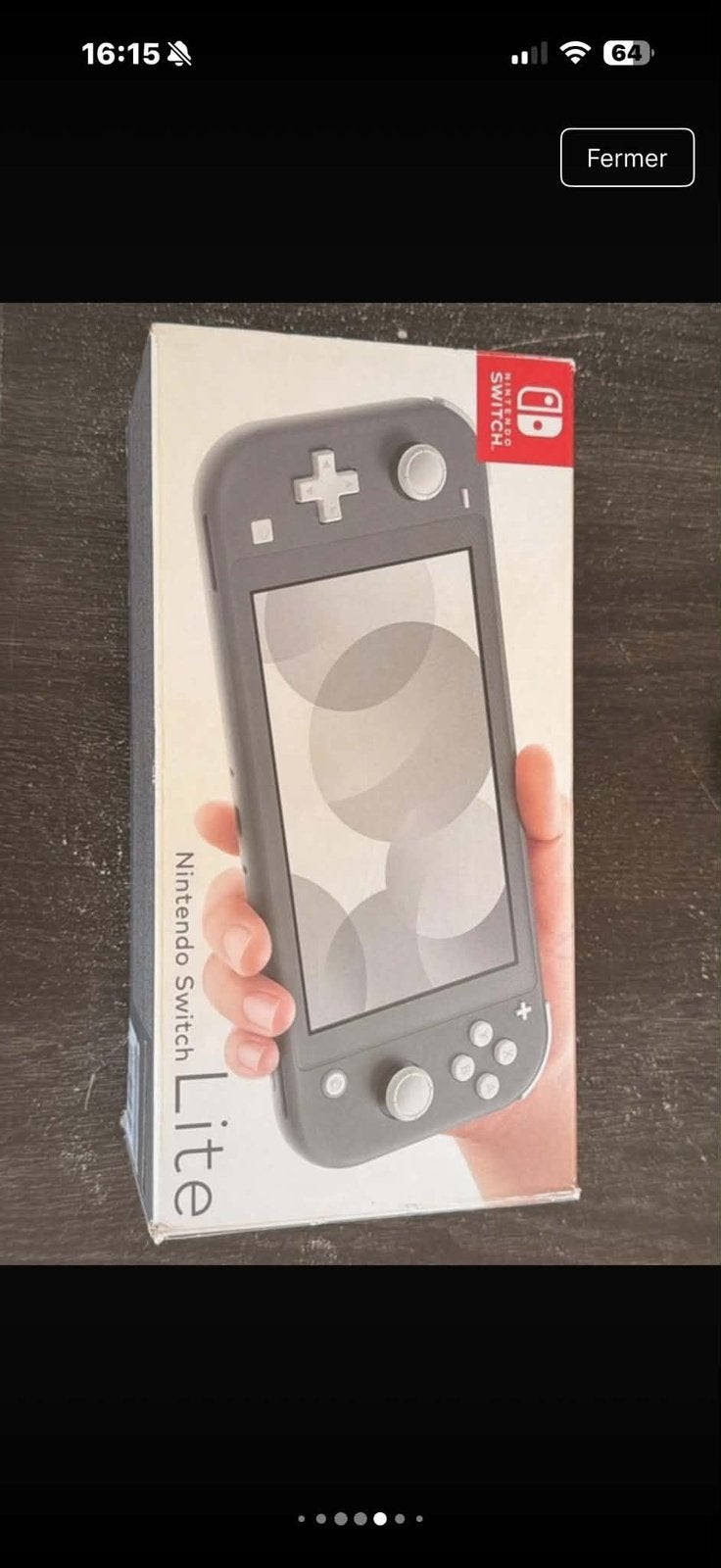 Console de jeux nintendo switch lite grise, Consoles de jeu & Jeux vidéo, Enlèvement, Gris, Utilisé, Avec housse de protection ou sac