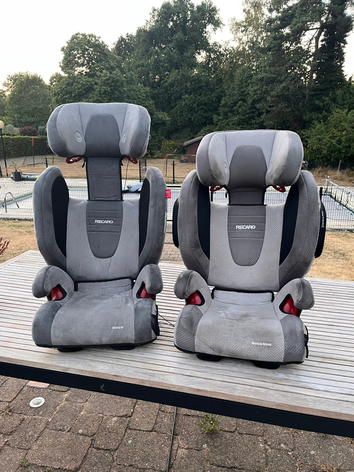 Recaro autostoelen, Kinderen en Baby's, Autostoeltjes, Ophalen, Verstelbare rugleuning, 9 t/m 36 kg, Gebruikt
