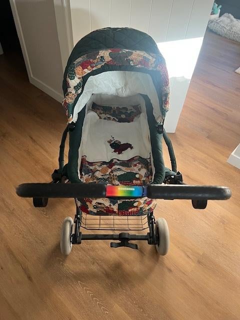 kinderwagen Teutonia, Gebruikt, Verstelbare duwstang, Ophalen, Kinderwagen