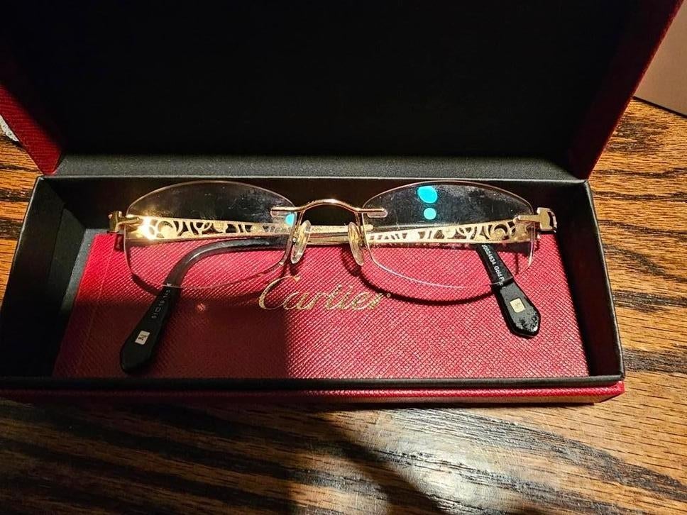 Lunettes de lecture Cartier, Enlèvement, Lunettes de lecture