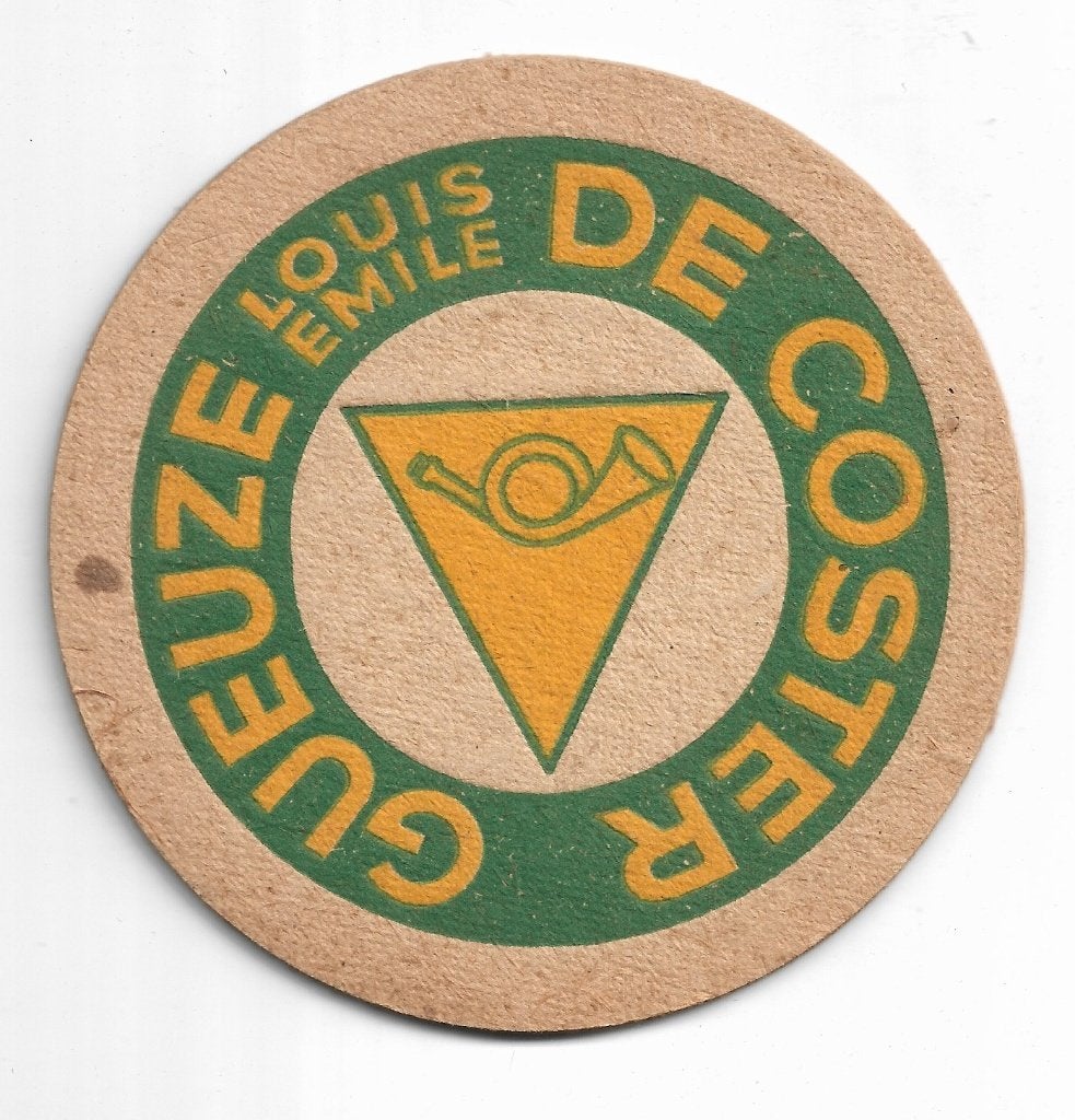sous-bock  Gueuze De Coster, Enlèvement ou Envoi, Comme neuf, Sous-bock