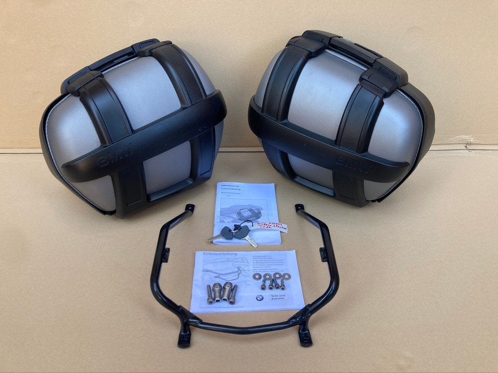 Coffret de valises de sport BMW Motorrad K1200/K1300/F800, Motos, Enlèvement ou Envoi, Comme neuf