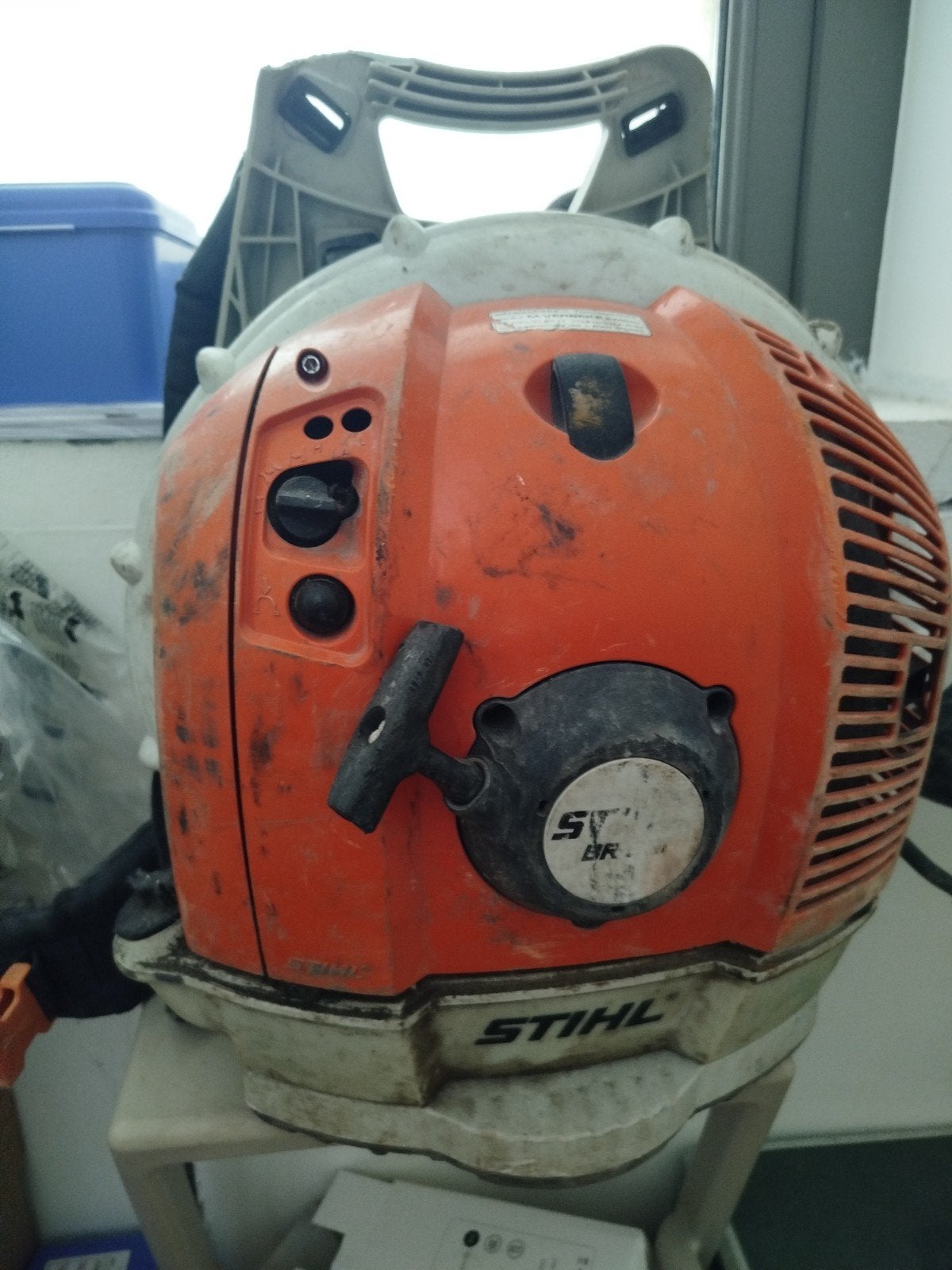 Stihl bladblazer BR, Tuin en Terras, Bladblazers, Ophalen