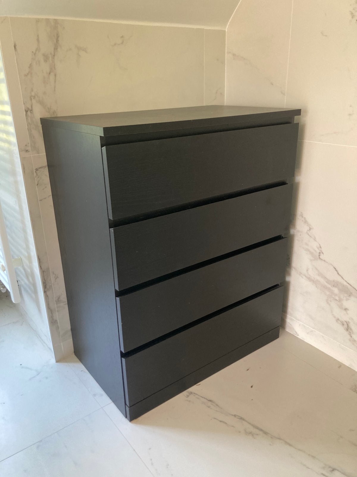 Malm ladekast IKEA, Huis en Inrichting, Ophalen, Overige materialen, Gebruikt, 100 tot 150 cm