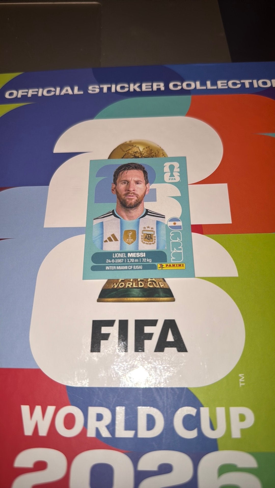Lionel Messi (ARG 17) - Panini WK 2026, Verzamelen, Ophalen of Verzenden, Nieuw