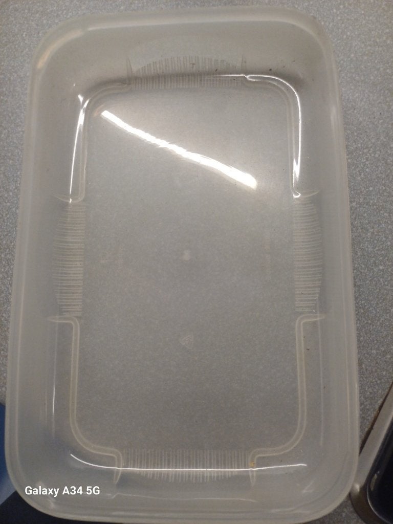 Schaal in plastiek, Huis en Inrichting, Keuken | Servies, Overige materialen, Gebruikt, Ophalen of Verzenden, Schaal of Schalen