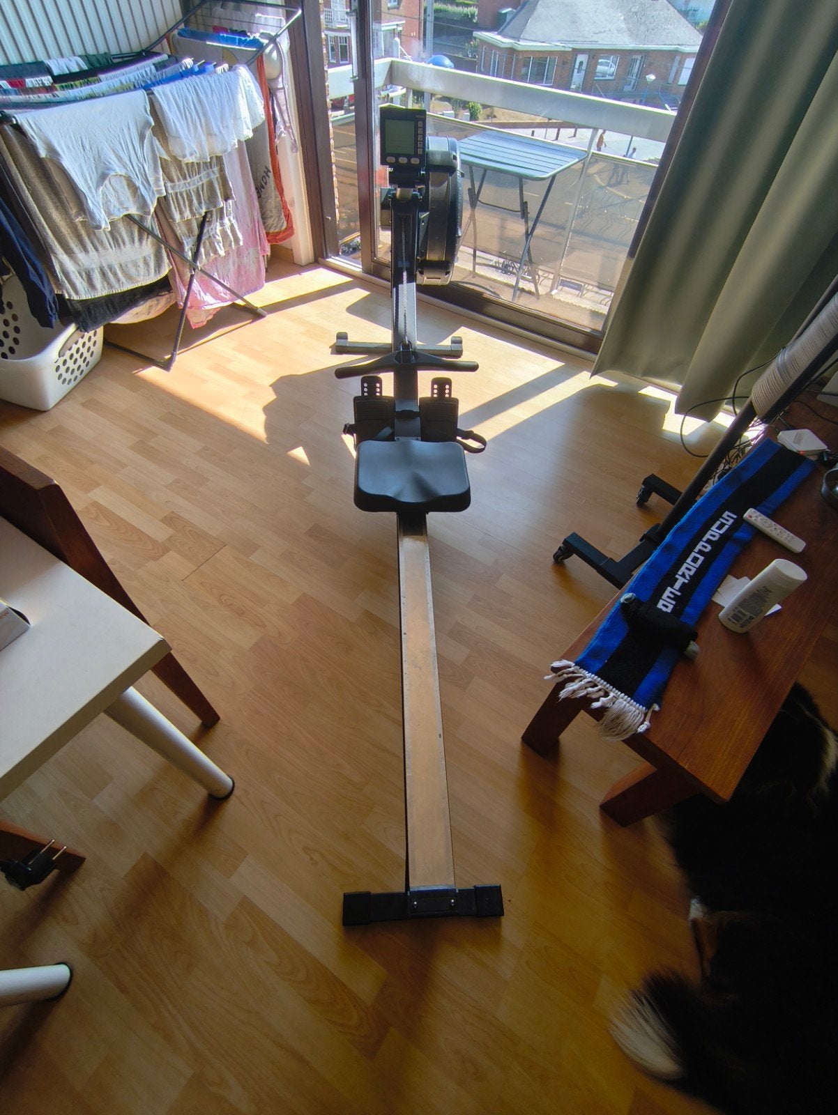 tunturi fitrow 80 fitness24, Ophalen, Zo goed als nieuw, Aluminium, Roeitrainer
