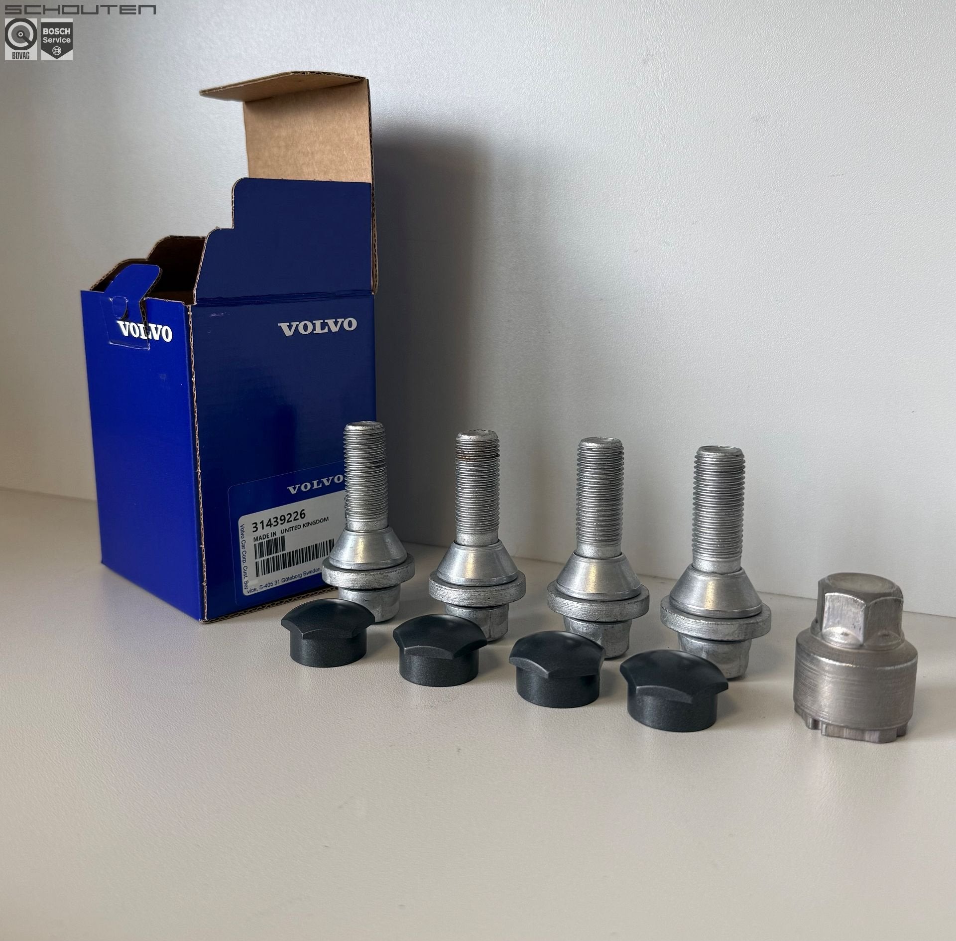 Set afsluitbare wielbouten - Volvo, Ophalen of Verzenden, -, -, -