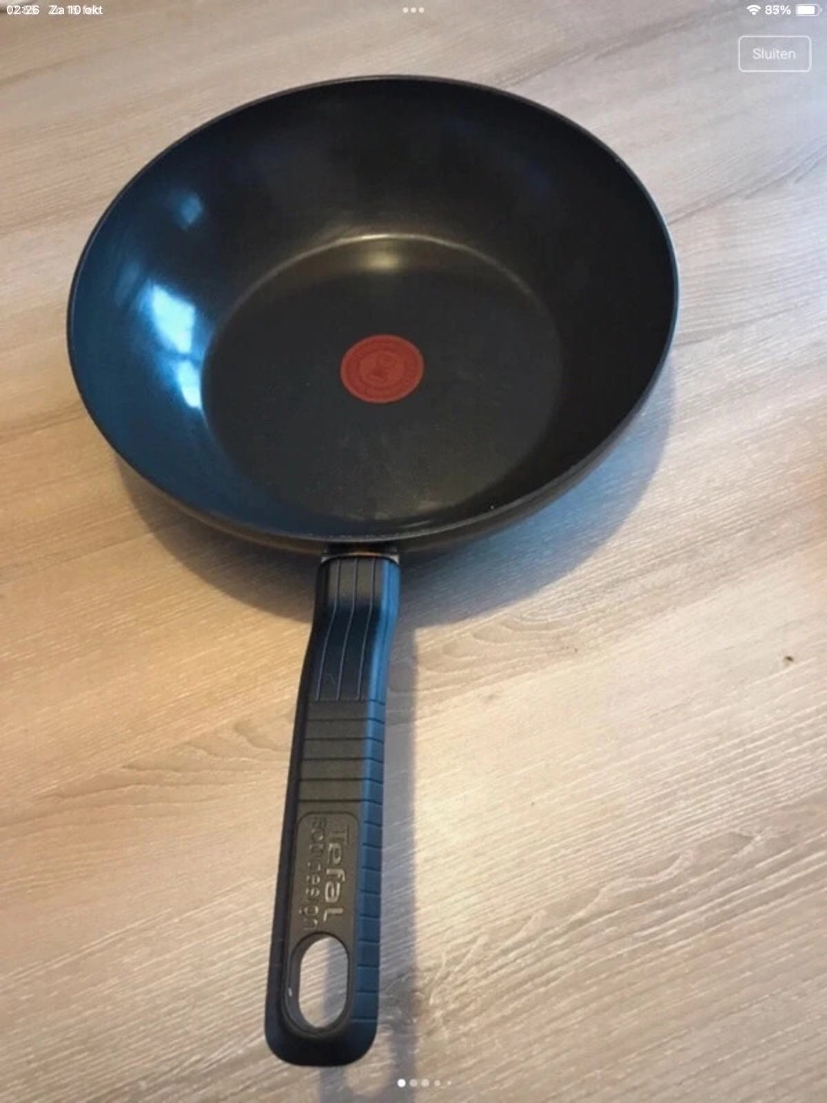 Tefal wokpan, Ophalen, Zo goed als nieuw, Tefal