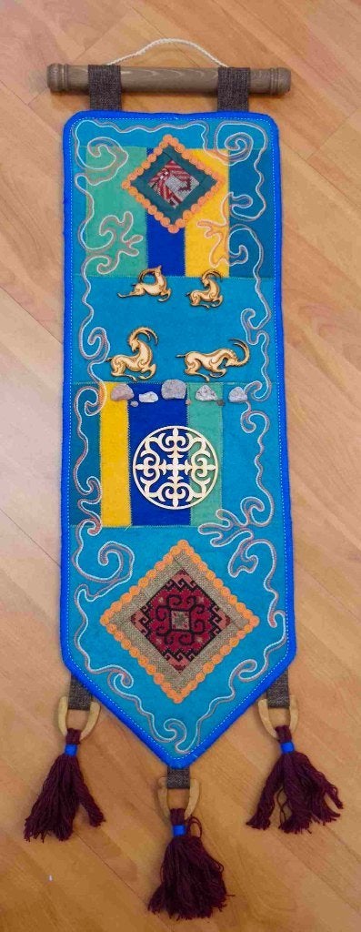 Belle tapisserie 78/26 cm, Maison & Meubles, Tapisserie murale, Enlèvement ou Envoi, Vintage, Textile