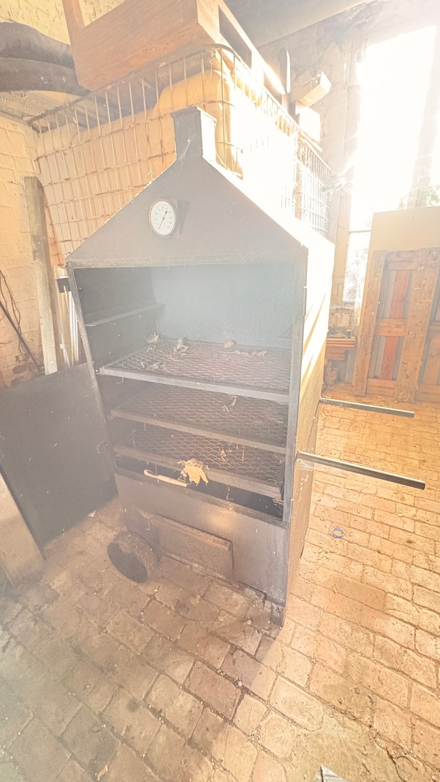 Rook oven, Ophalen, Gebruikt