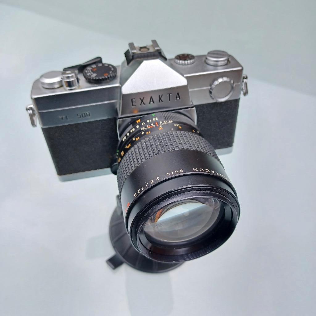 Vintage Exakta TL500 made in Japan 35mm camera, Audio, Tv en Foto, Ophalen of Verzenden, Zo goed als nieuw, Spiegelreflex, Overige Merken