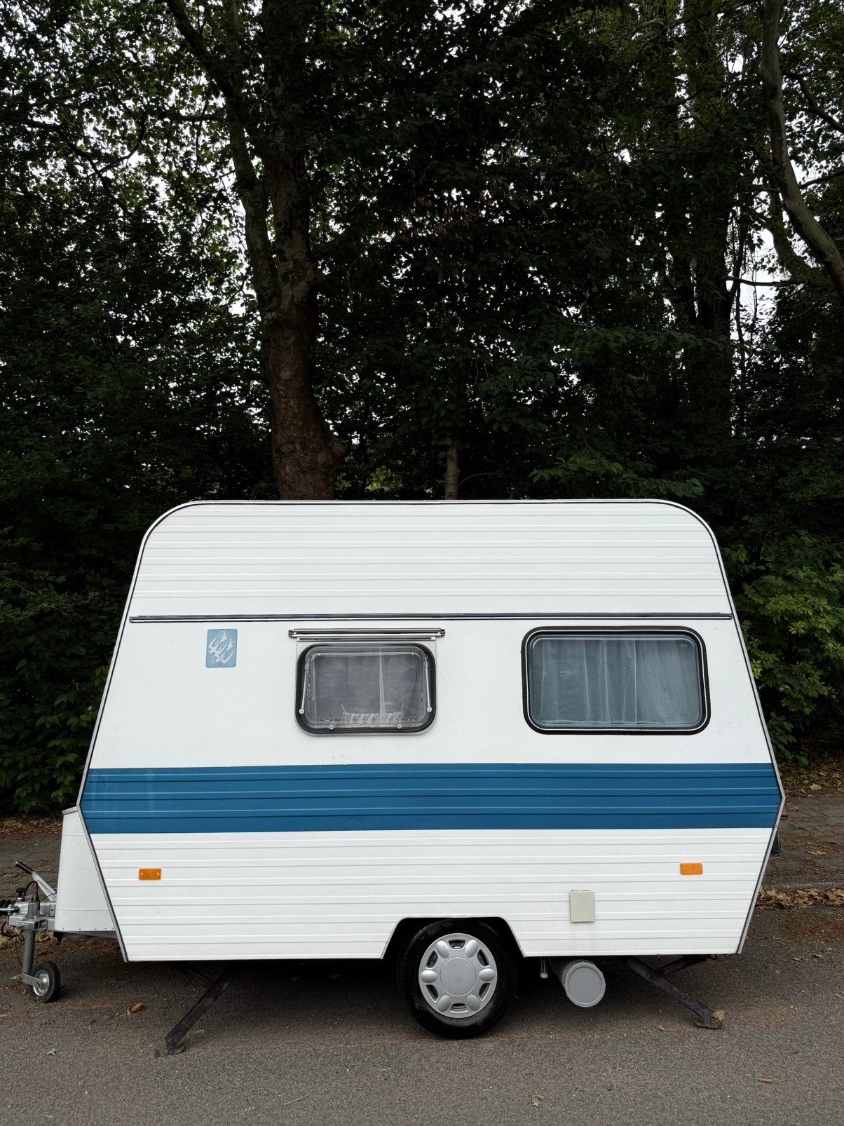 Caravan 750kg Knaus Retro, Caravanes & Camping, Caravanes, Particulier, jusqu'à 2, 500 - 750 kg, Siège de train, Knaus, Enlèvement