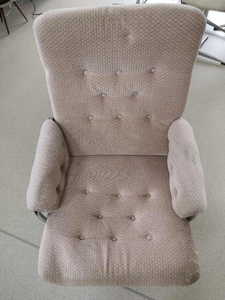 vintage zetel, Huis en Inrichting, Zetels | Zetels, Ophalen, Gebruikt, Eenpersoons, Vintage