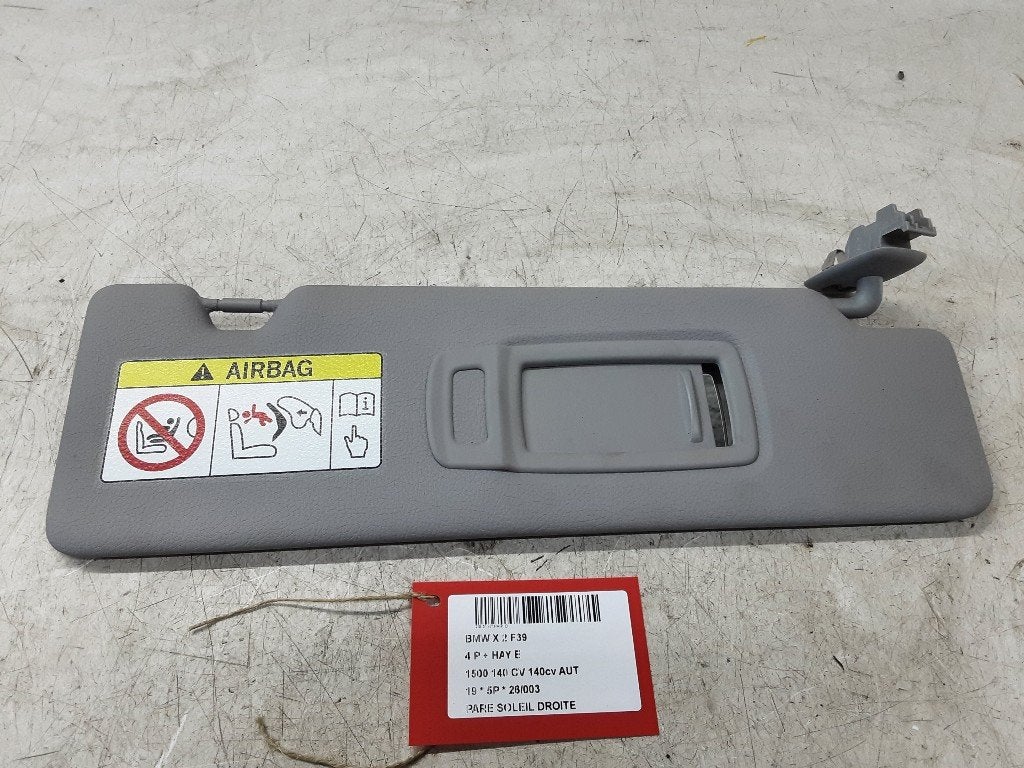 ZONNEKLEP RECHTS BMW X2 (F39) (01-2017/10-2023), Auto-onderdelen, Gebruikt, BMW, Petuelring 130
80809  München, DE, Bayerische Motoren Werke AG