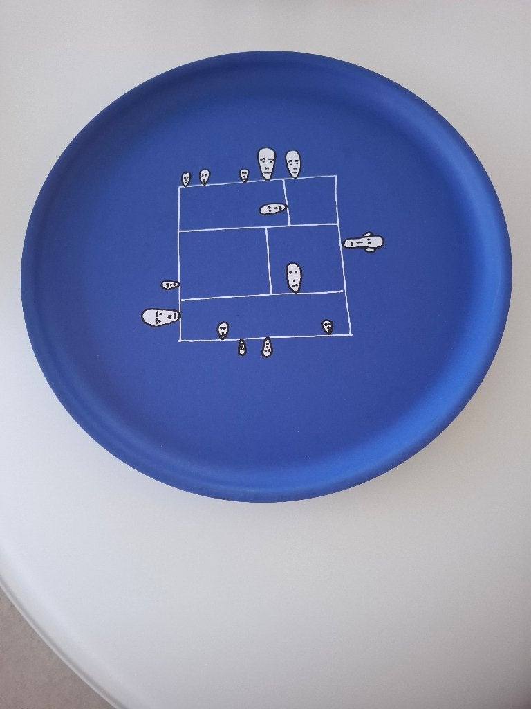 Schotel Allesi, Kunststof, Met opstaande rand, Rond, Ophalen of Verzenden