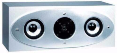 Center speaker 2-Weg, 60 Watt Zilver-Grijs Nieuw, Audio, Tv en Foto, Luidsprekerboxen, Overige merken, Nieuw, Ophalen of Verzenden