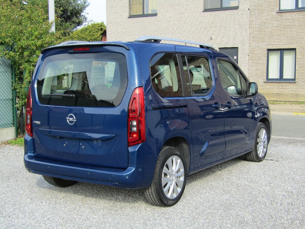 Opel Combo Life 1.2 benzine automaat, Autos, Achat, Euro 6, Entreprise, Noir