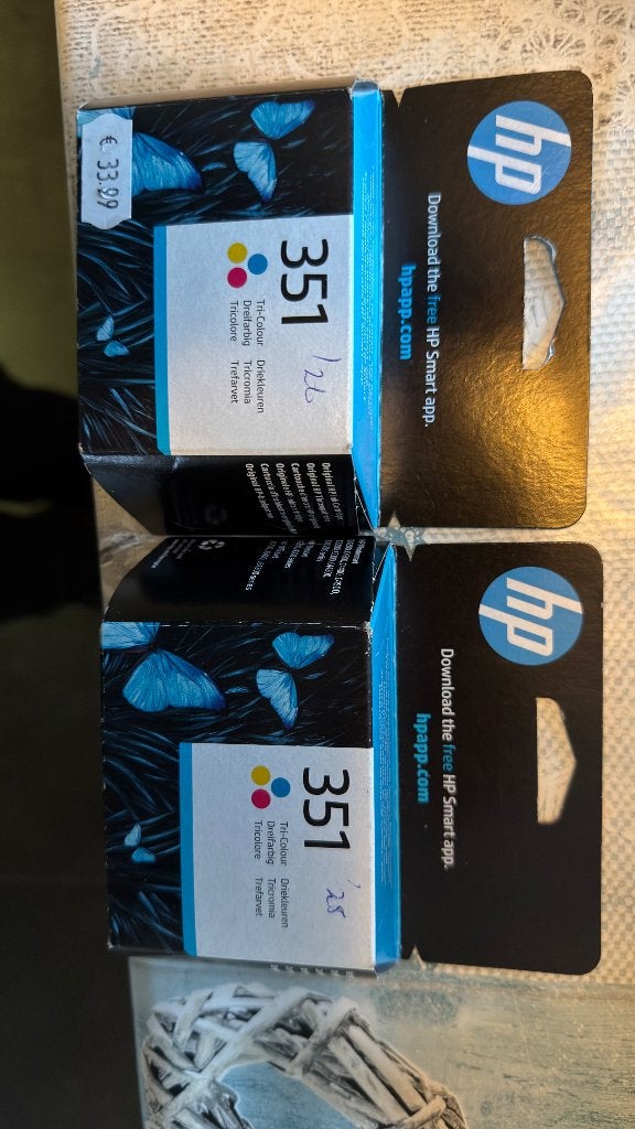 Inkt 351 NIEUW, Ophalen of Verzenden, Nieuw, Cartridge, Hp