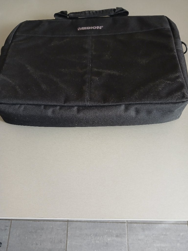 Laptoptas, Computers en Software, Laptoptassen, Ophalen of Verzenden, Zo goed als nieuw, Zwart, Schoudertas