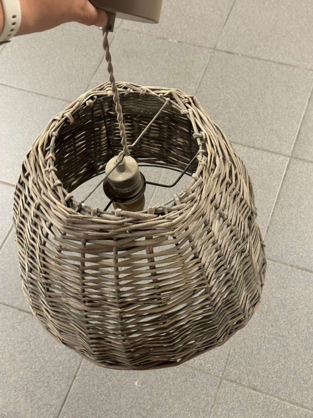 Hanglamp, Huis en Inrichting, Lampen | Hanglampen, Ophalen, Zo goed als nieuw