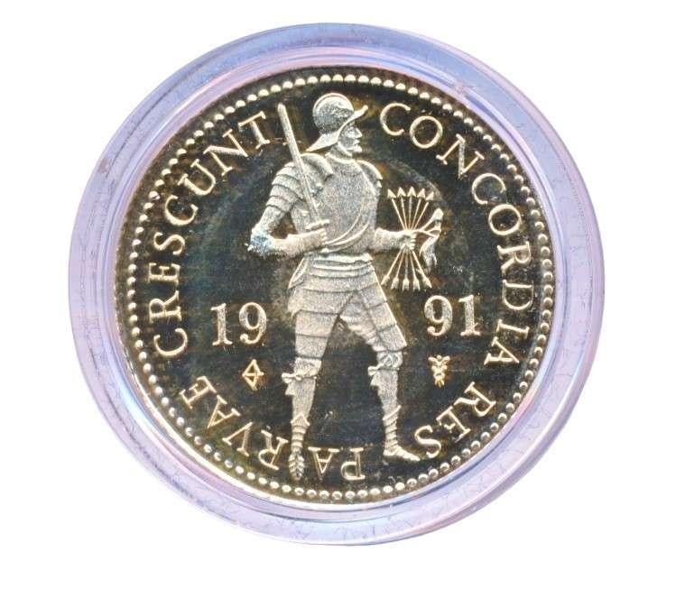 Nederland Gouden Dukaat 1991, Ophalen of Verzenden, Goud