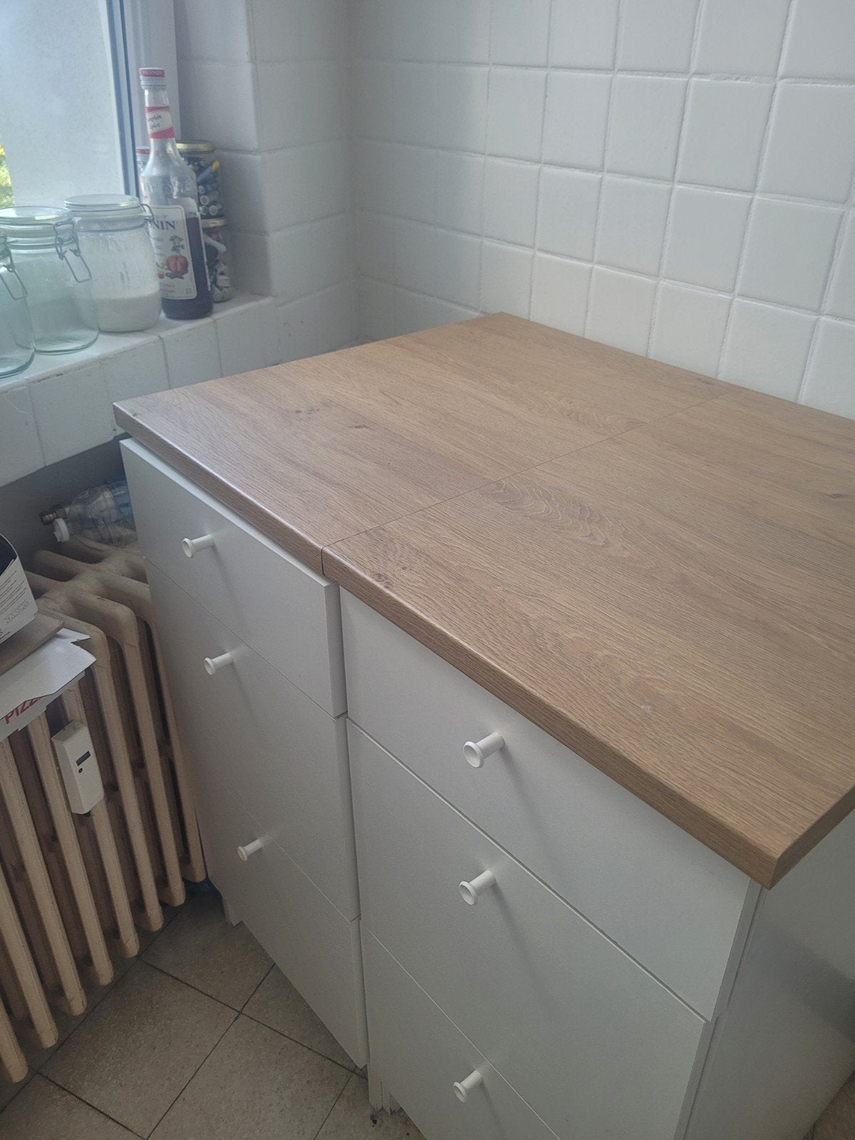 2 rangements de cuisine Ikea Knoxhult, Huis en Inrichting, Keuken | Keukenelementen, Ophalen, Wit