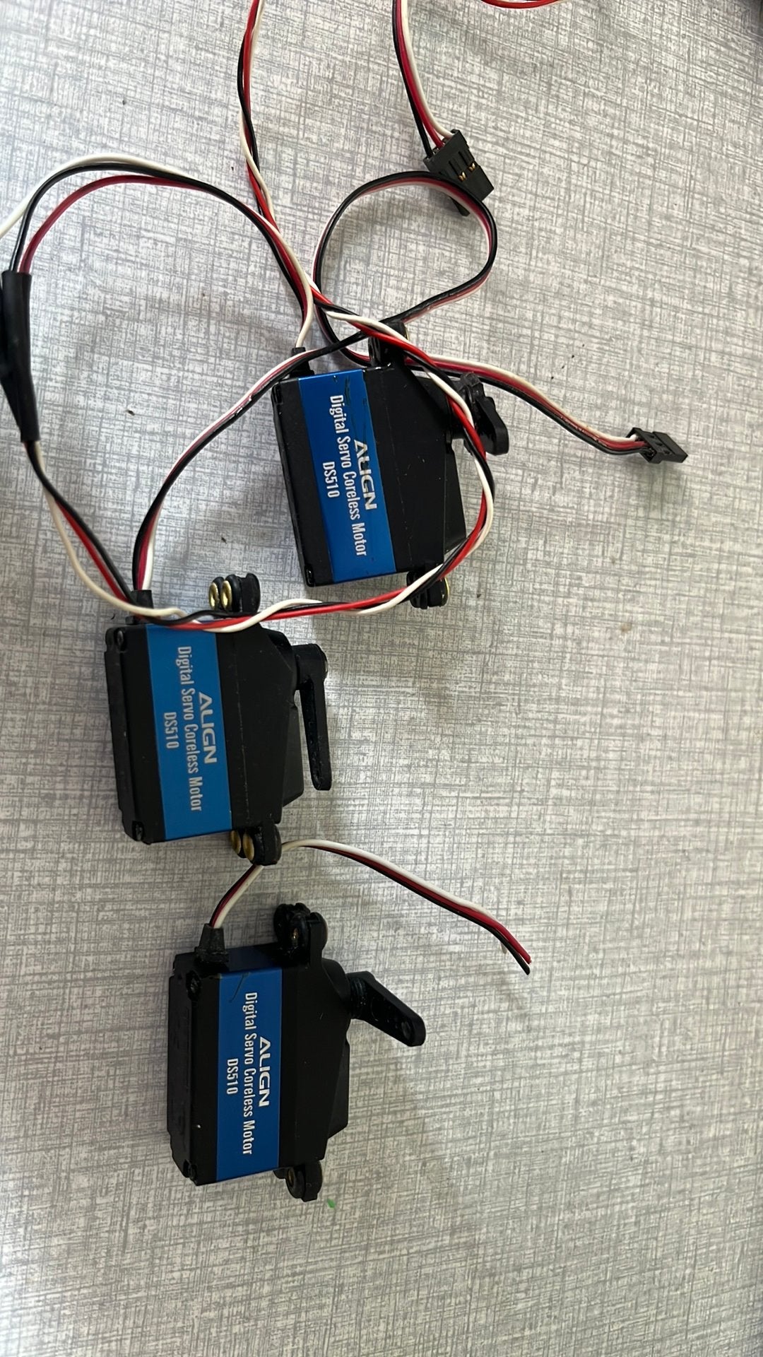 3x align DS510 servo, Ophalen, Zo goed als nieuw