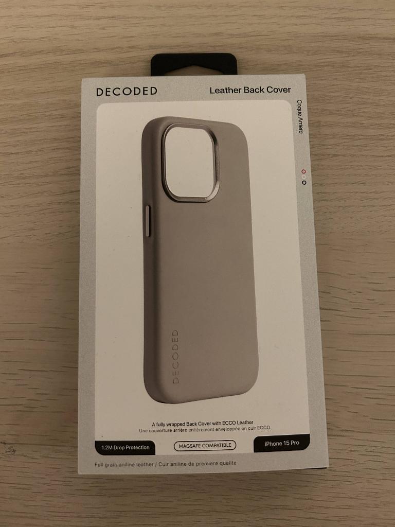 Coque en cuir MagSafe pour iPhone 15 Pro, Enlèvement ou Envoi, MagSafe, IPhone 15
