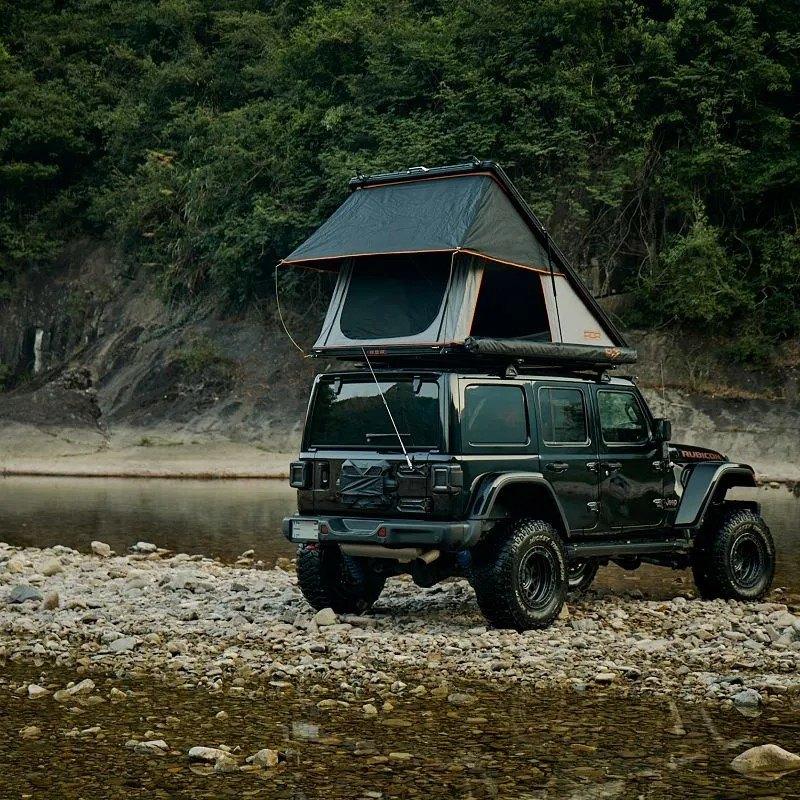Te Huur: Compacte Hardshell Daktent, Caravanes & Camping, Tentes, jusqu'à 2, Comme neuf, Enlèvement