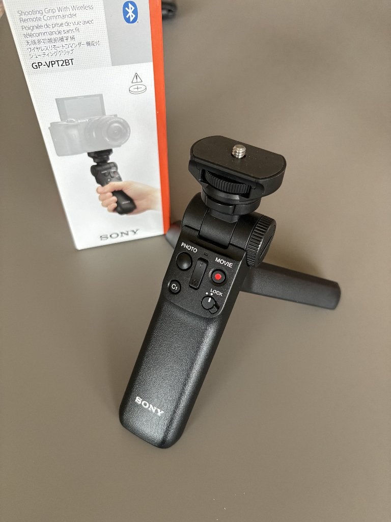 Sony handgreep/tafelstatief met draadloze afstandsbediening, Audio, Tv en Foto, Fotografie | Fotostudio en Toebehoren, Ophalen
