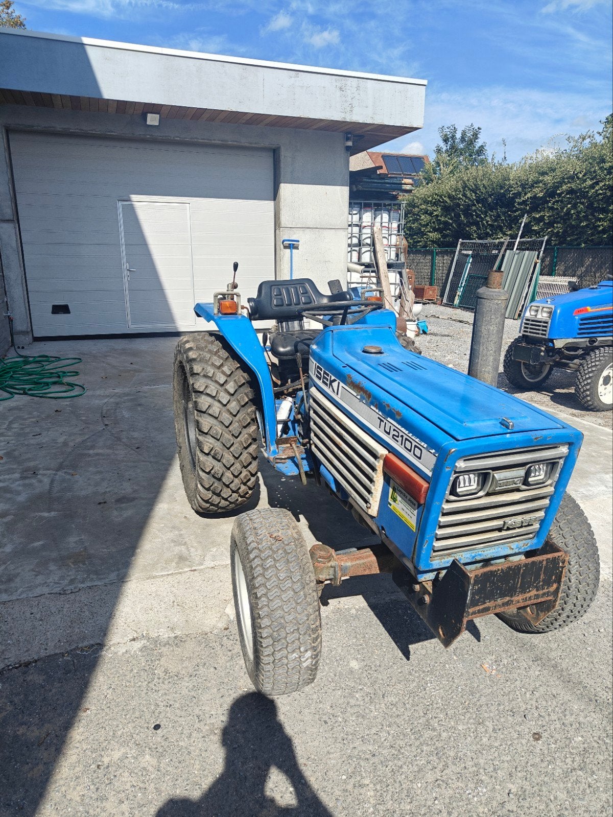 ISEKI TU2100, Ophalen