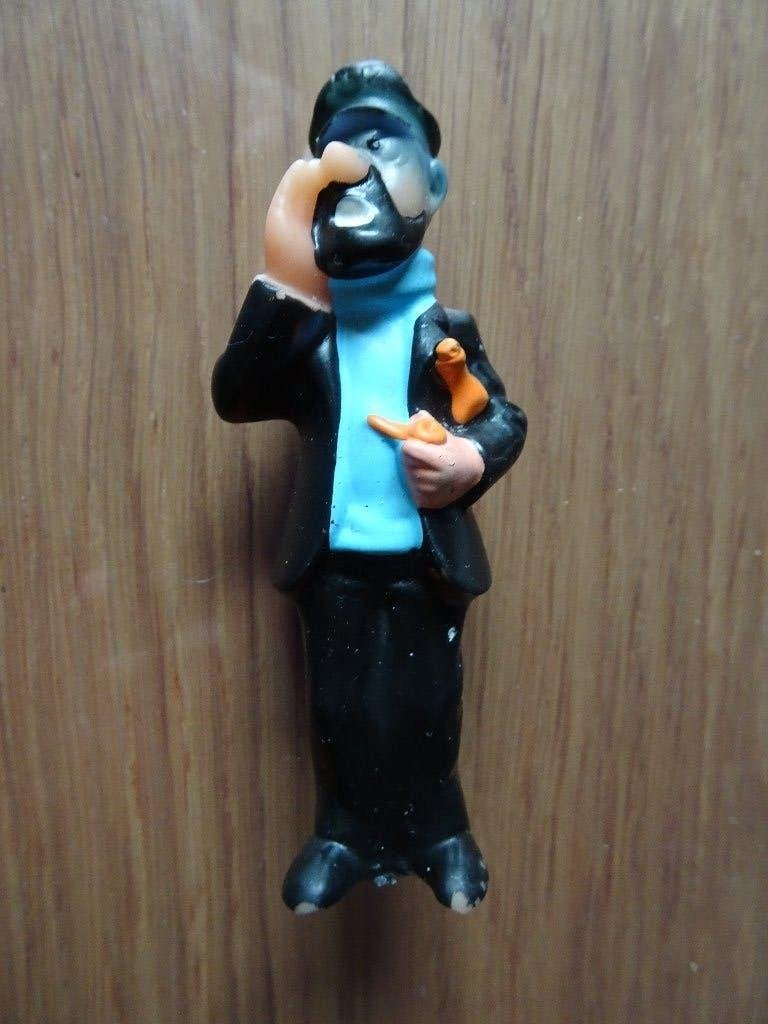 Figurine Delacoste Tintin - Le Capitaine Haddock, Collections, Enlèvement ou Envoi, Tintin, Utilisé, Statue ou Figurine
